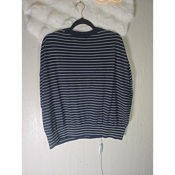 Banana Republic Forever Sweater Vest Nautical Womens XL Sleeveless Crewneck Knit - Picture 7 of 7